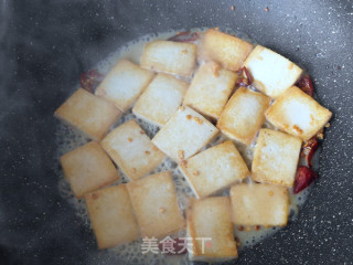 春韭炒豆腐的做法步骤：6