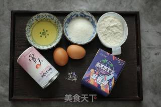 蓝莓卷的做法步骤：1