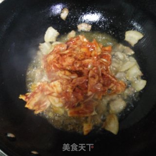 辣白菜炒五花肉的做法步骤：6