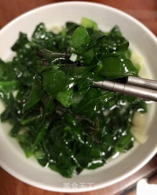 蒜香盐水杂菜的做法步骤：8