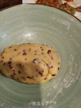 蔓越莓饼干的做法步骤：7