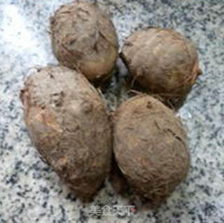 梅豆煮香芋的做法步骤：1