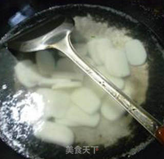 香菇荷兰豆炒年糕的做法步骤：8