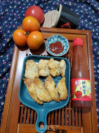 炸鲈鱼片的做法步骤：18