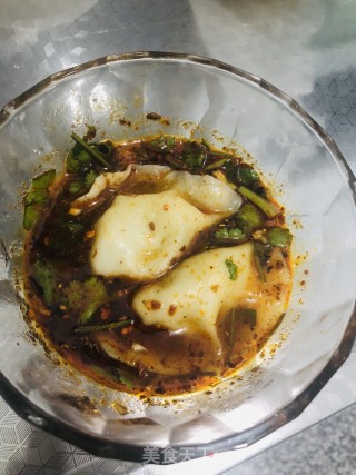 莲菜大肉水饺的做法步骤：9