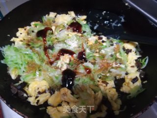 鹅蛋青萝卜馅饼的做法步骤：9