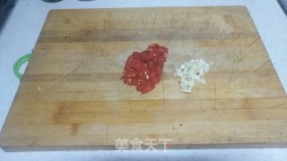 西兰花双菇炒虾仁的做法步骤：3