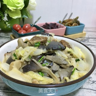 平菇炖白菜的做法步骤：19
