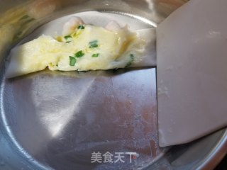 鲜虾鸡蛋肠粉的做法步骤：10