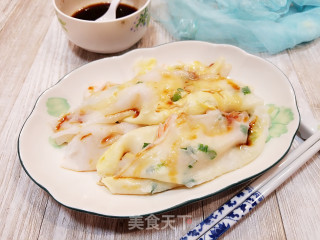 鲜虾鸡蛋肠粉的做法步骤：13