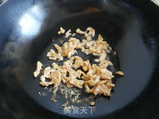 鸡肉乌菜炒年糕的做法步骤：5