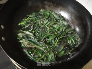 凉拌红凤菜的做法步骤：2