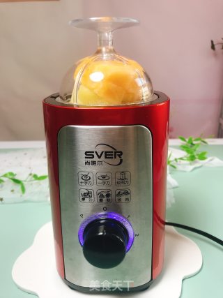 哈密瓜苹果泥的做法步骤：6