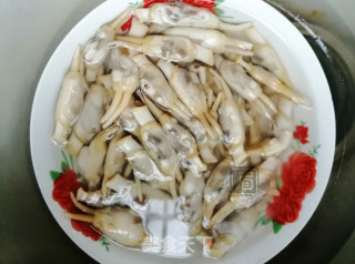 芦笋蛏子的做法步骤：3