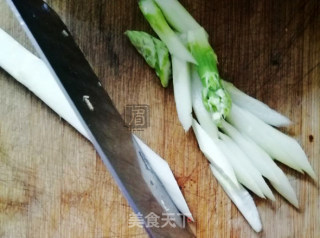 芦笋蛏子的做法步骤：4