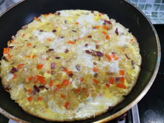 剩饭鸡蛋饼的做法步骤：10