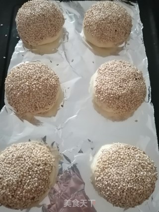 汉堡面包的做法步骤：7
