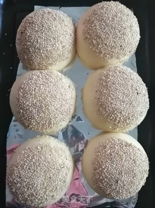 汉堡面包的做法步骤：8