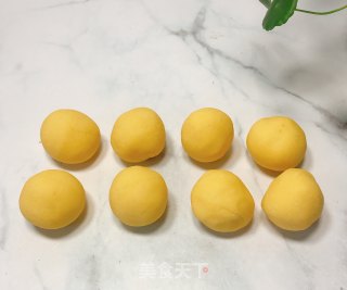 胡萝卜奶黄糕的做法步骤：7