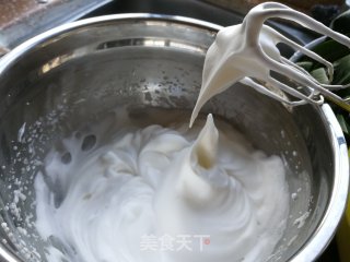六寸南瓜戚风蛋糕的做法步骤：7