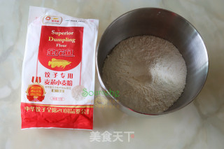 冬至，翡翠水饺的做法步骤：3