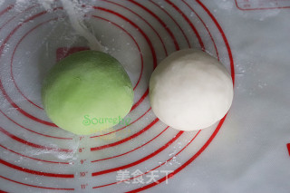 冬至，翡翠水饺的做法步骤：4