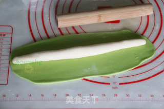 冬至，翡翠水饺的做法步骤：6