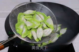 冬至，翡翠水饺的做法步骤：12