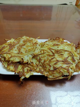 土豆饼的做法步骤：6