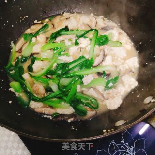 豆腐虾仁鲜汤的做法步骤：8