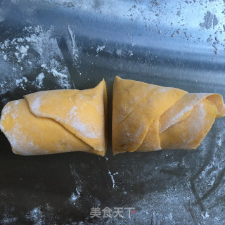 南瓜玫瑰花的做法步骤：6
