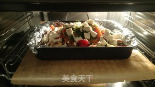 什蔬烤三文鱼的做法步骤：8