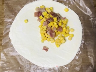 酥皮培根芝士饼的做法步骤：5