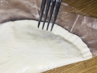 酥皮培根芝士饼的做法步骤：8