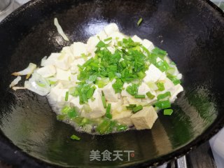 清炒豆腐的做法步骤：8