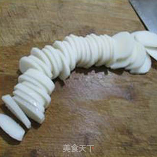 芹菜猪肺炒年糕的做法步骤：6