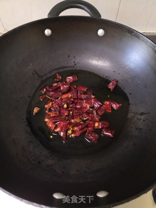 辣炒眉豆丝的做法步骤：4