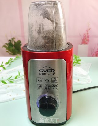 黑芝麻核桃糊的做法步骤：5