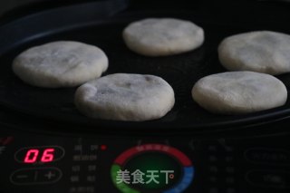 紫薯发面饼的做法步骤：8