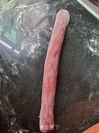红玫瑰馒头的做法步骤：3