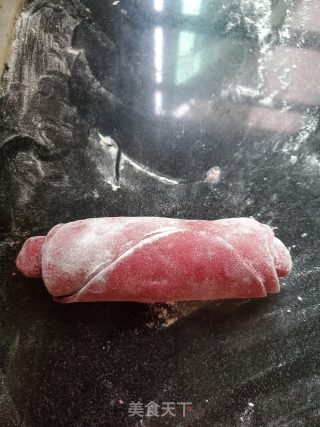 红玫瑰馒头的做法步骤：6