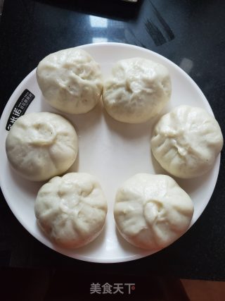 黑芝麻包子的做法步骤：10