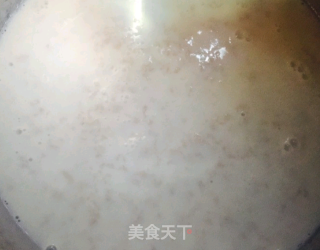 红心火龙果粥的做法步骤：3