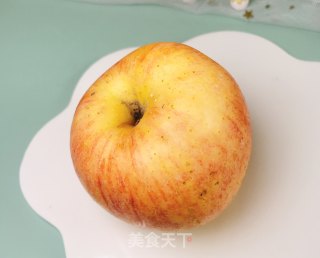 苹果双米糊的做法步骤：1