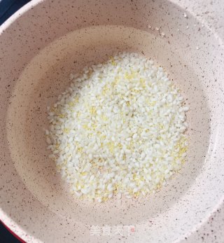 苹果双米糊的做法步骤：4