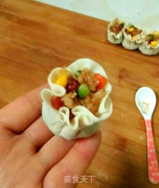 香菇腊肠烧卖的做法步骤：9