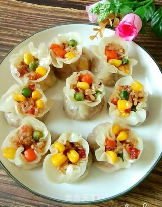 香菇腊肠烧卖的做法步骤：11