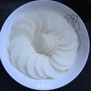 浇汁水萝卜的做法步骤：3