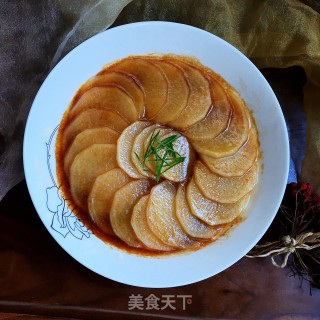 浇汁水萝卜的做法步骤：10