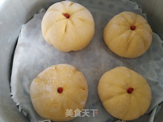 南瓜地瓜豆包的做法步骤：17